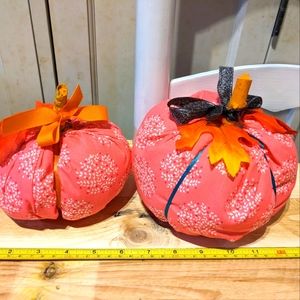 Handmade Pink Pumpkins Handcrafted